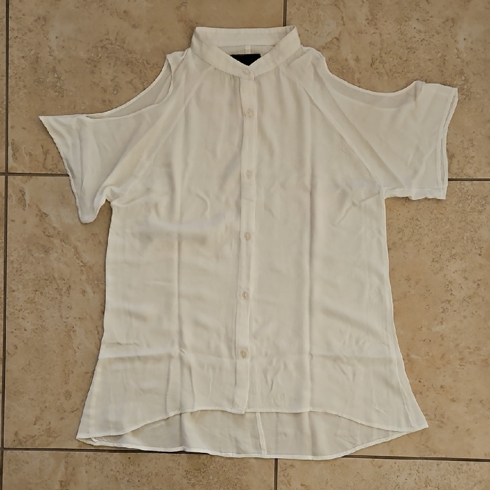 Rails White Button Down Shirt - image 1